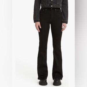 Women's Levi’s 725 High Rise Black Bootcut Jeans